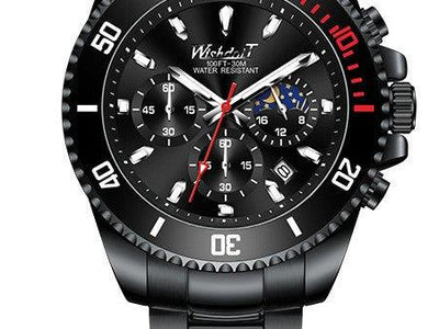 Sports Watch Steel Band Luminous Calendar Waterproof - SALE LIKE LUXURY