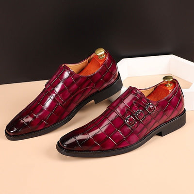 Mens Leather Slip on Shoes