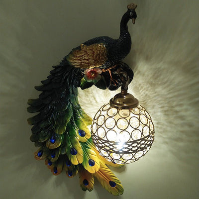 LED Peacock Wall Lamp - SALE LIKE LUXURY