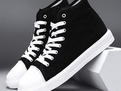 black and white casual shoes for men