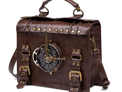 LUXURY WOMEN BAG  Steampunk industrial retro style shoulder bag - SALE LIKE LUXURY