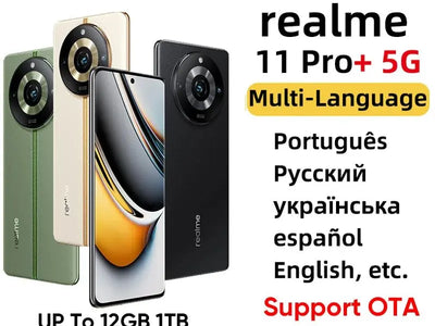 LUXURY PHONE Global ROM realme 11 Pro Plus 5G Mtk Dimensity 7050 6nm CPU 6.7" - SALE LIKE LUXURY