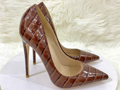 Brown High Heel Shoes