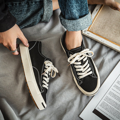 Men's Casual Canvas Shoes Korean Style - SALE LIKE LUXURY