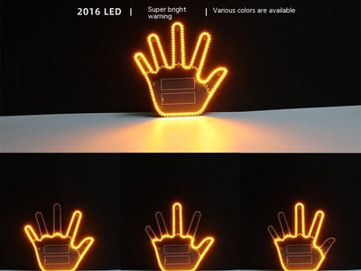 LIGTHT  Light Finger Lights Car Multifunction Prompt Warning Light home décor - SALE LIKE LUXURY